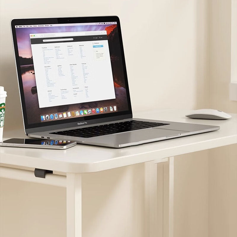 Minimalist Foldable Wood Panel Desk