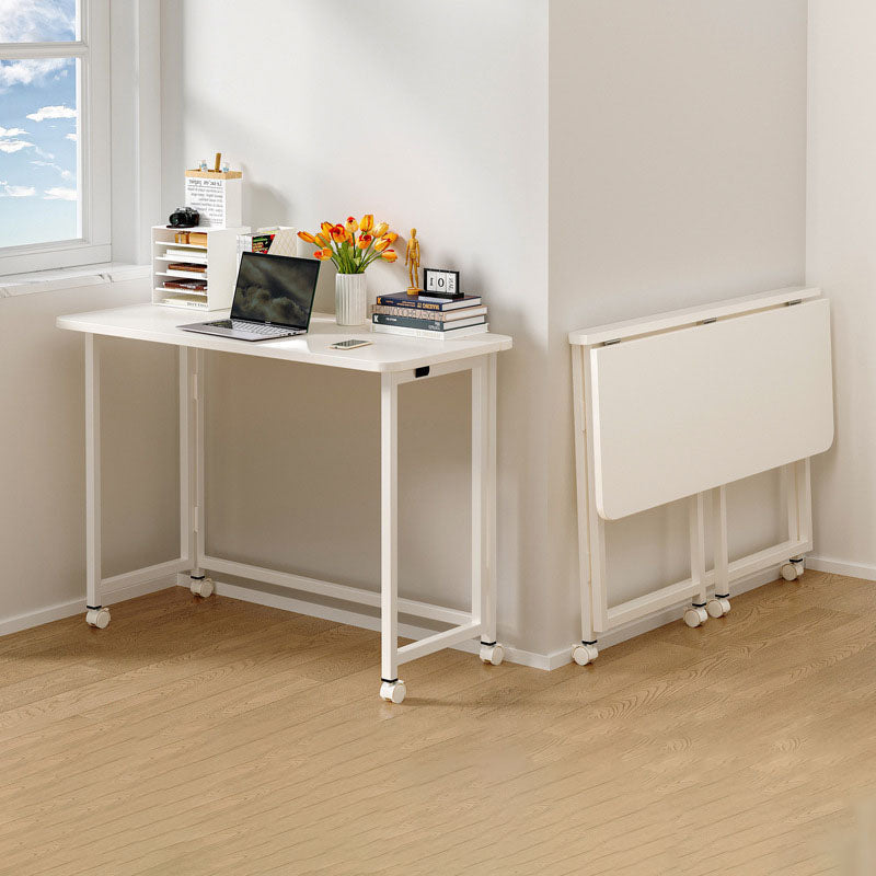 Minimalist Foldable Wood Panel Desk