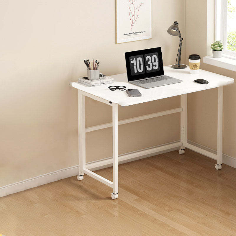 Minimalist Foldable Wood Panel Desk — A
