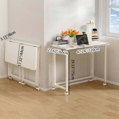 Minimalist Foldable Wood Panel Desk — B