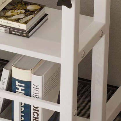 Scandinavian Movable Liftable Steel End Table