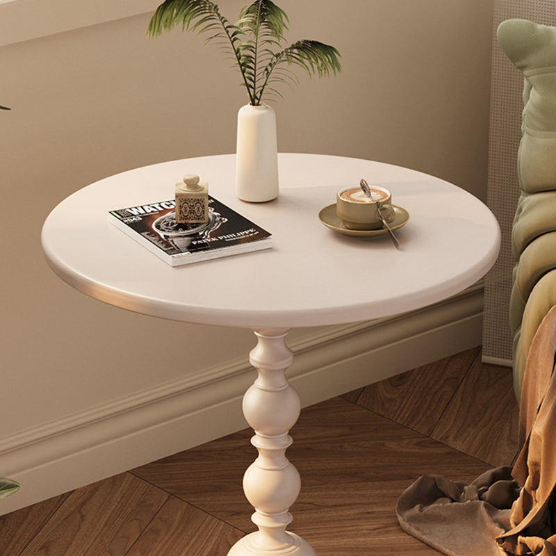 Vintage Cylinder Iron End Table