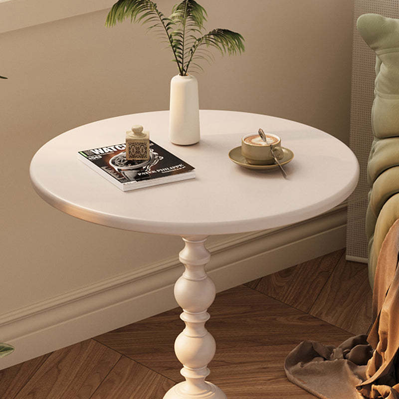 Vintage Cylinder Iron End Table