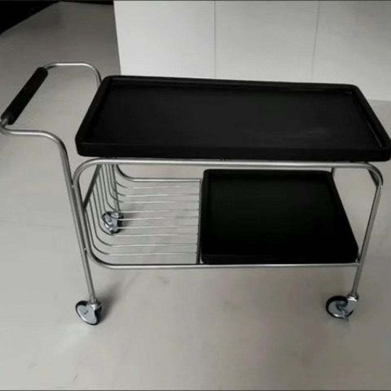Plywood movable wood steel fabric end & side tables for bedroom