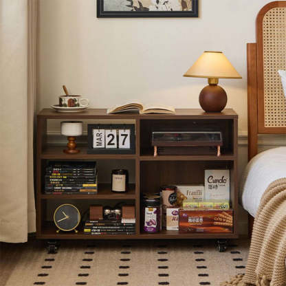 Minimalist Wood 2/5-Tier Side Table