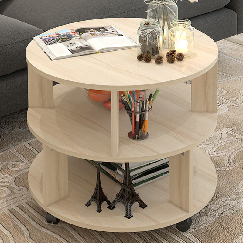 Scandinavian Column Density 3-Tier Side Table
