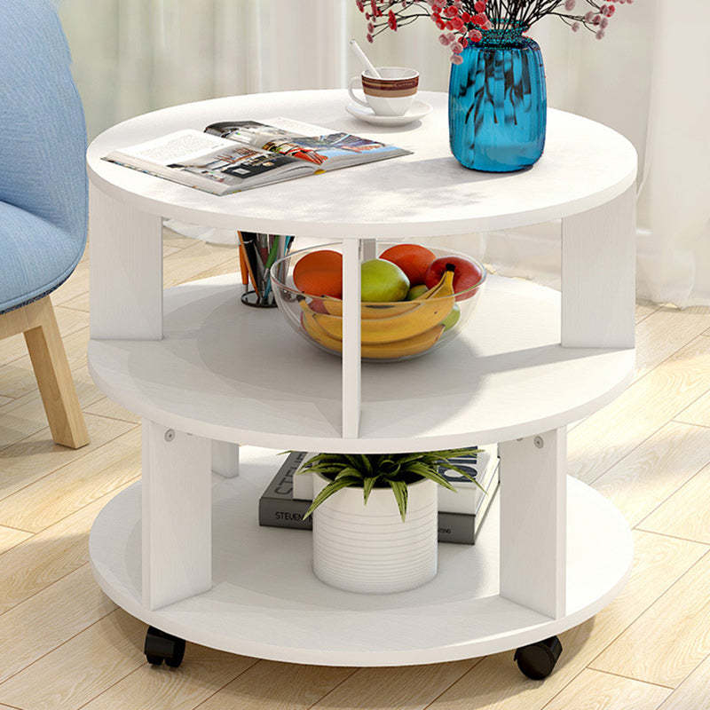 Scandinavian Column Density 3-Tier Side Table