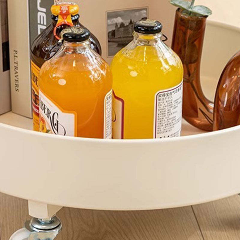 Minimalist Disc Glass Rock Slab Side Table