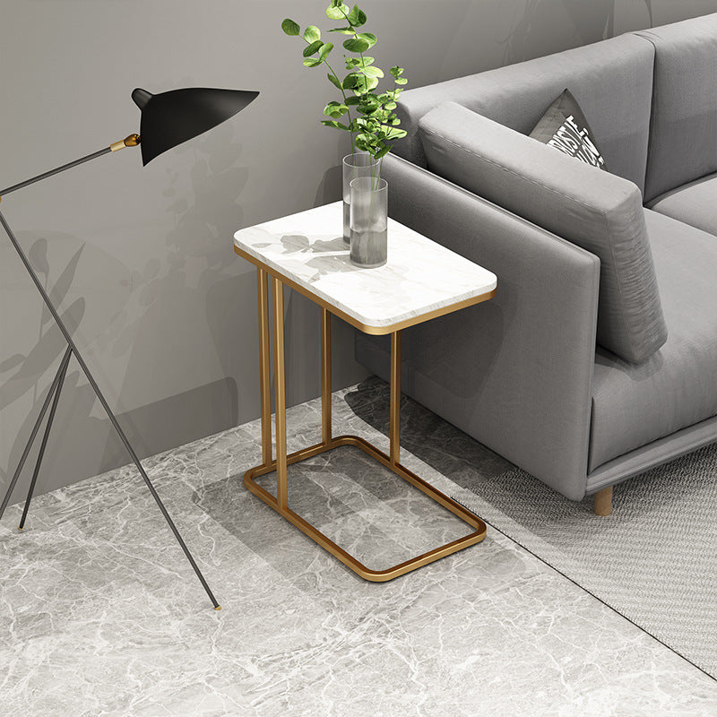 Minimalist Iron Marble Side Table