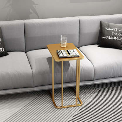 Minimalist Iron Marble Side Table