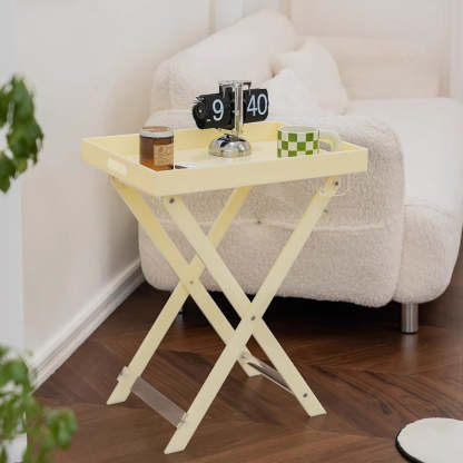 Minimalist Foldable Rainbow Acrylic Side Table