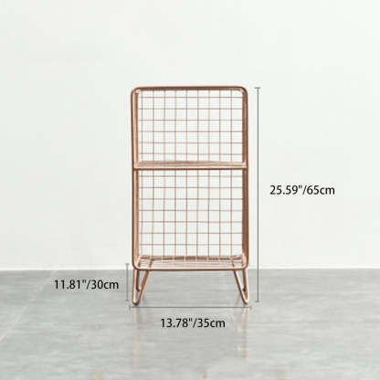 Minimalist Iron Side Table 2/3-Tier — Large - 2 / Black