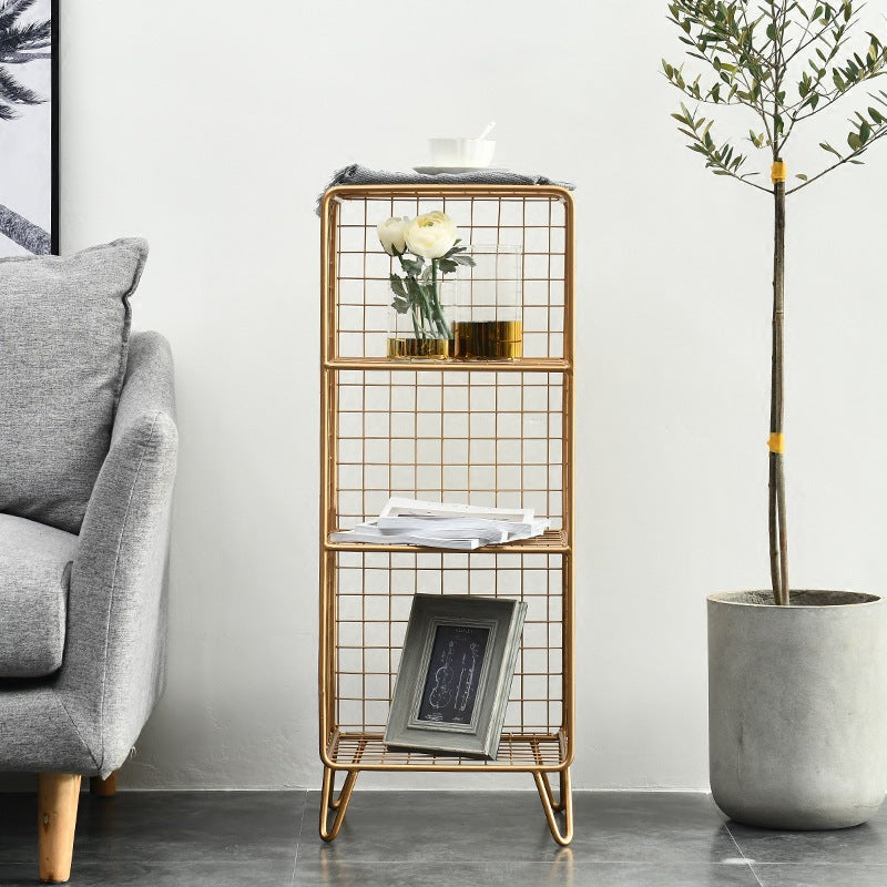 Minimalist Iron Side Table 2/3-Tier — Small - 2 / Gold