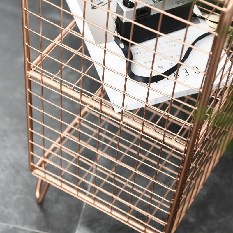 Minimalist Iron Side Table 2/3-Tier — 3 / Black