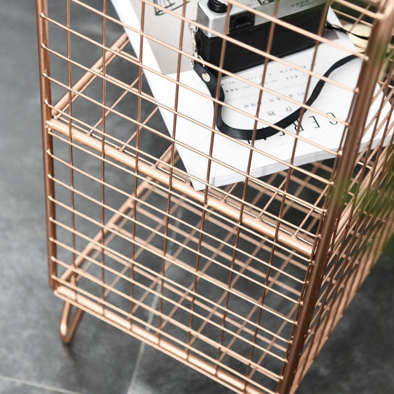 Minimalist Iron Side Table 2/3-Tier — 3 / Black