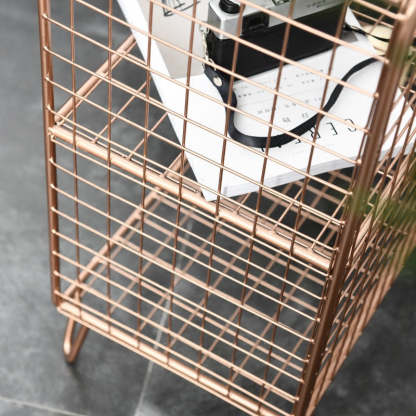 Minimalist Iron Side Table 2/3-Tier — 3 / Black