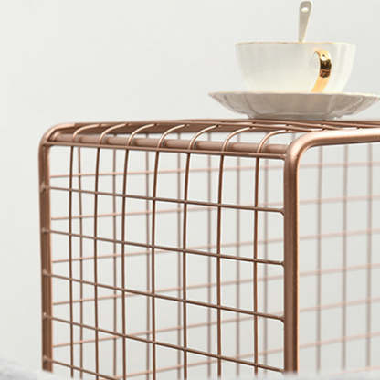 Minimalist Iron Side Table 2/3-Tier — 3 / Gold