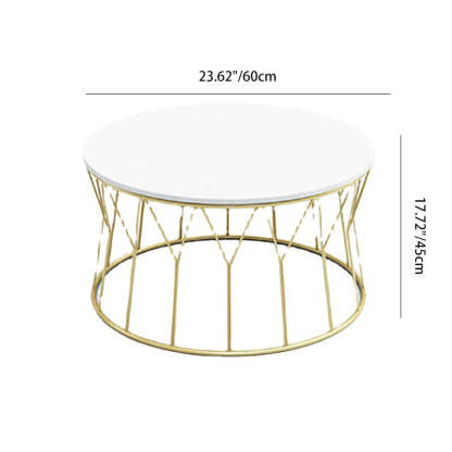 Nordic Iron Marble Coffee Table
