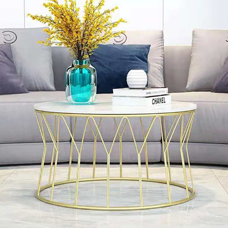 Nordic Iron Marble Coffee Table