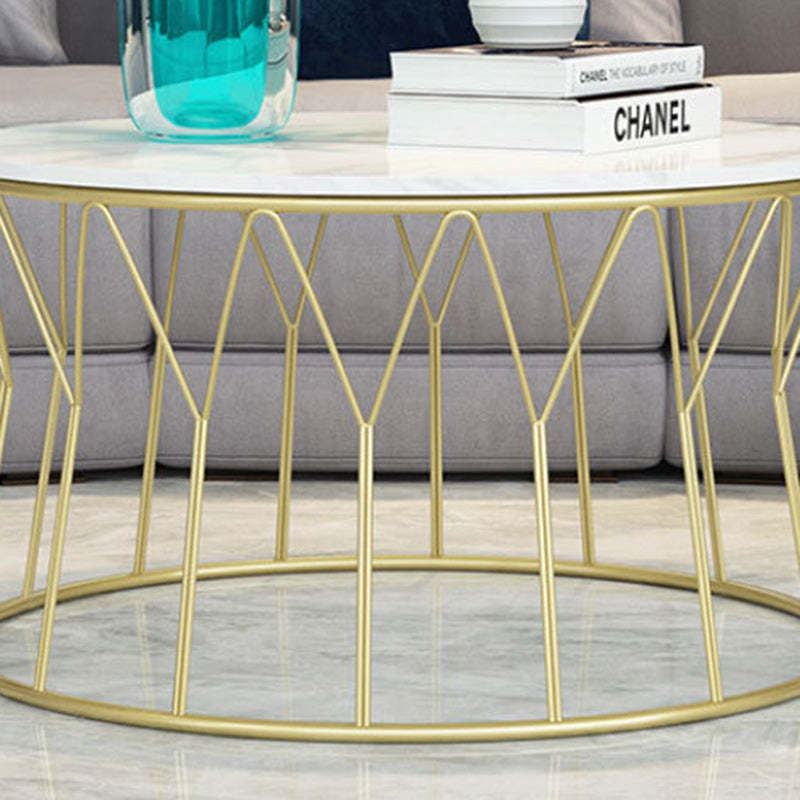 Nordic Iron Marble Coffee Table