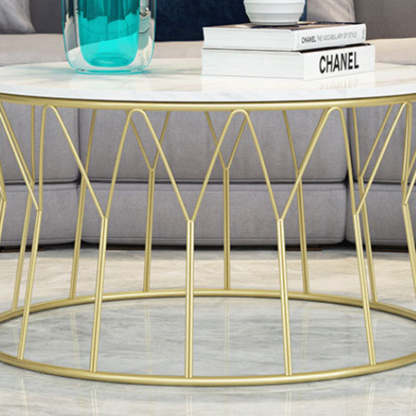 Nordic Iron Marble Coffee Table