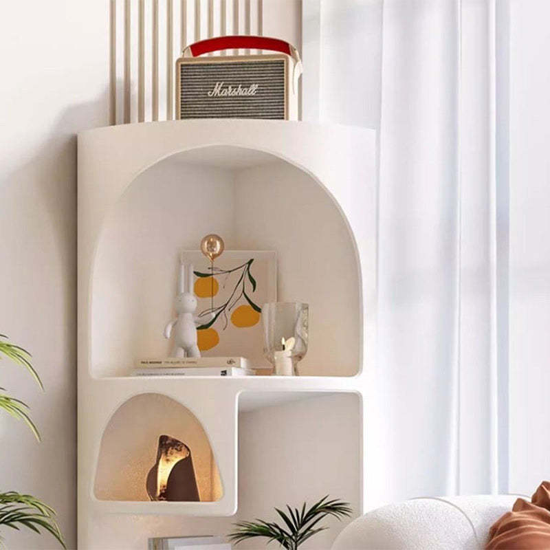 Nordic end wood end & side tables in wood glass