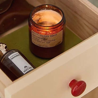 Contemporary Cylinder Artificial Panel Nightstand