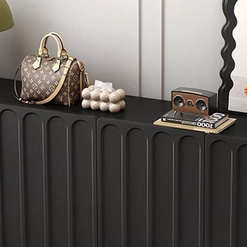 Nordic Cream Panel Shoe Storage Cabinet