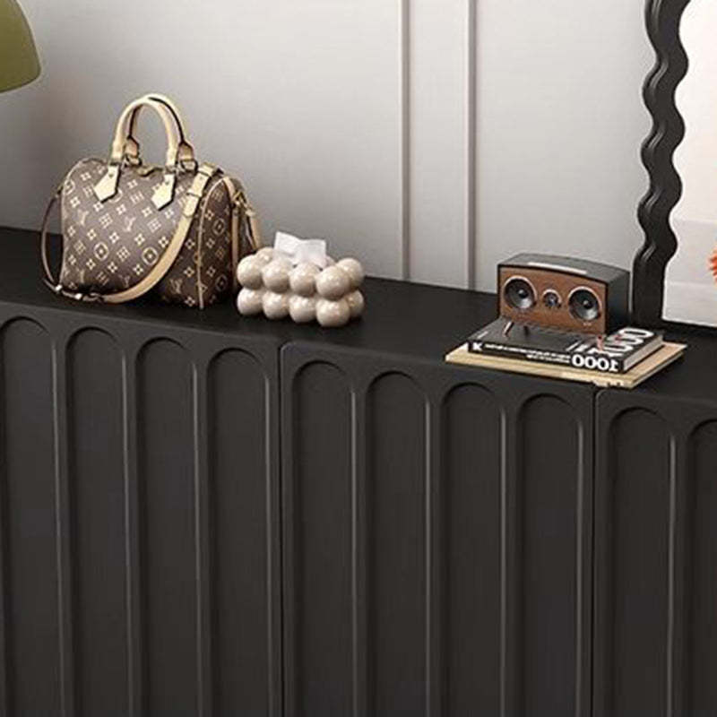 Nordic Cream Panel Shoe Storage Cabinet