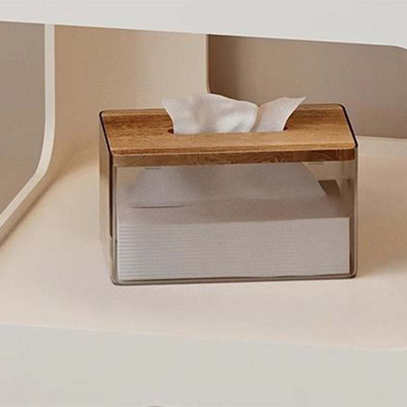 Minimalist Iron Glass 3-Tier Side Table