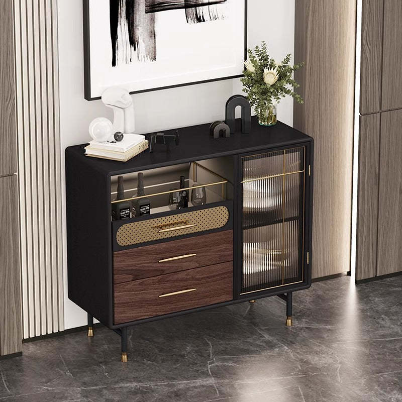 Modern Wood 1-Cabinet Console Table