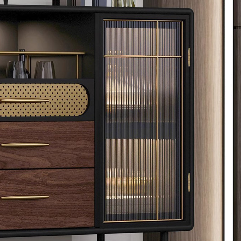 Modern Wood 1-Cabinet Console Table
