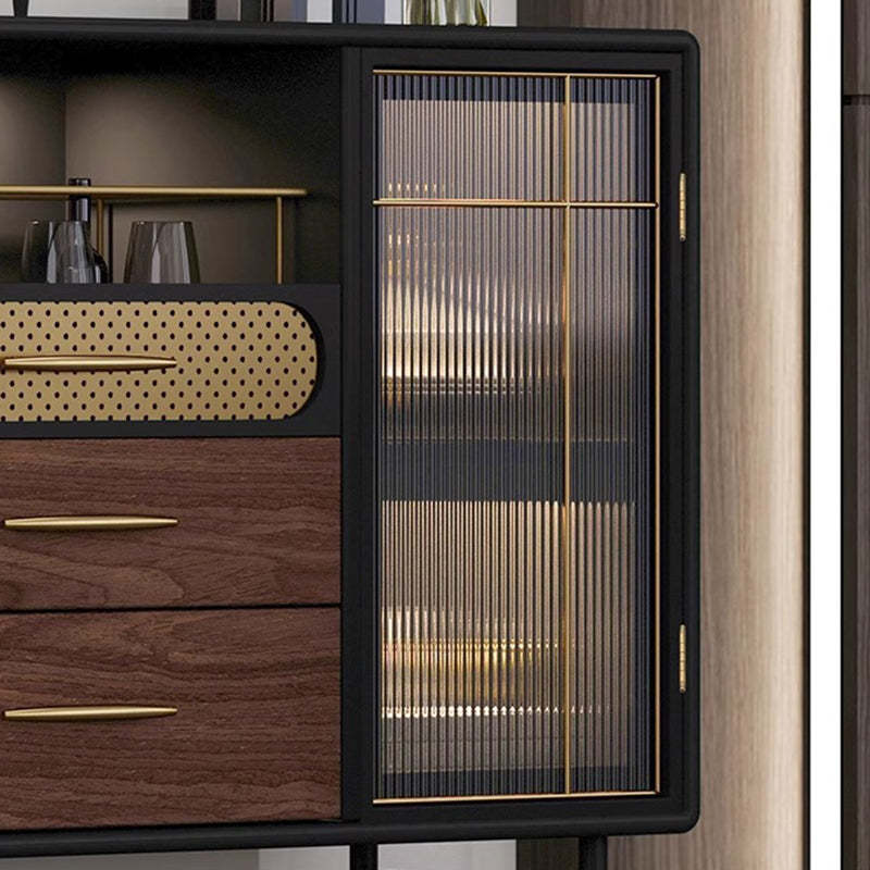 Modern Wood 1-Cabinet Console Table