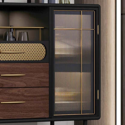 Modern Wood 1-Cabinet Console Table