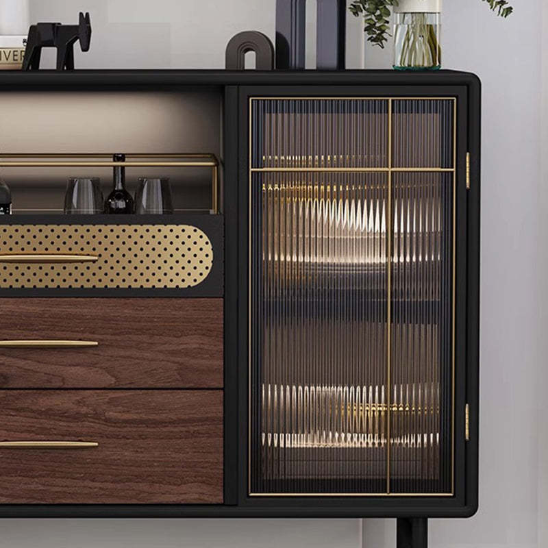 Modern Wood 1-Cabinet Console Table