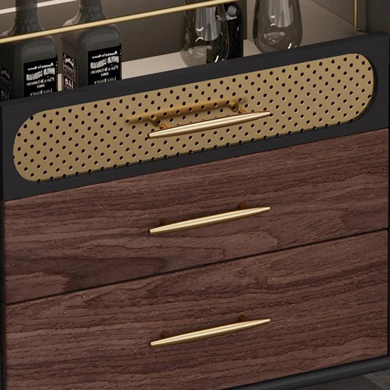 Modern Wood 1-Cabinet Console Table