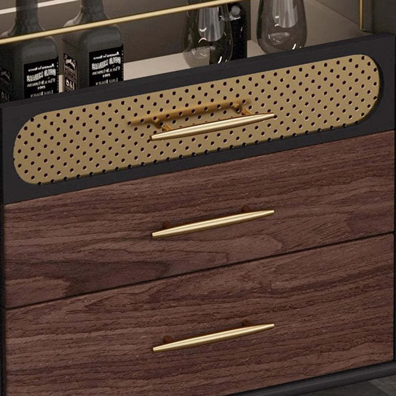 Modern Wood 1-Cabinet Console Table