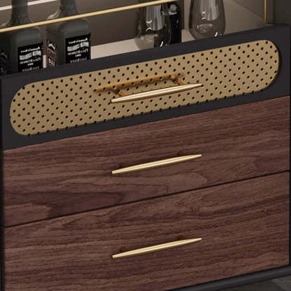 Modern Wood 1-Cabinet Console Table