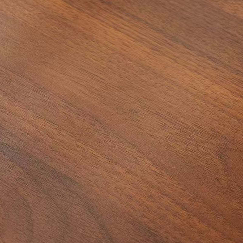 Minimalist Iron Wood 2-Tier Side Table