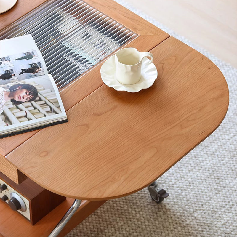 Minimalist Foldable Stainless Steel Coffee Table