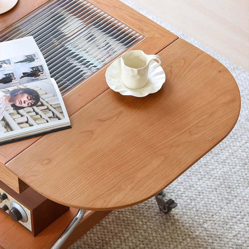 Minimalist Foldable Stainless Steel Coffee Table