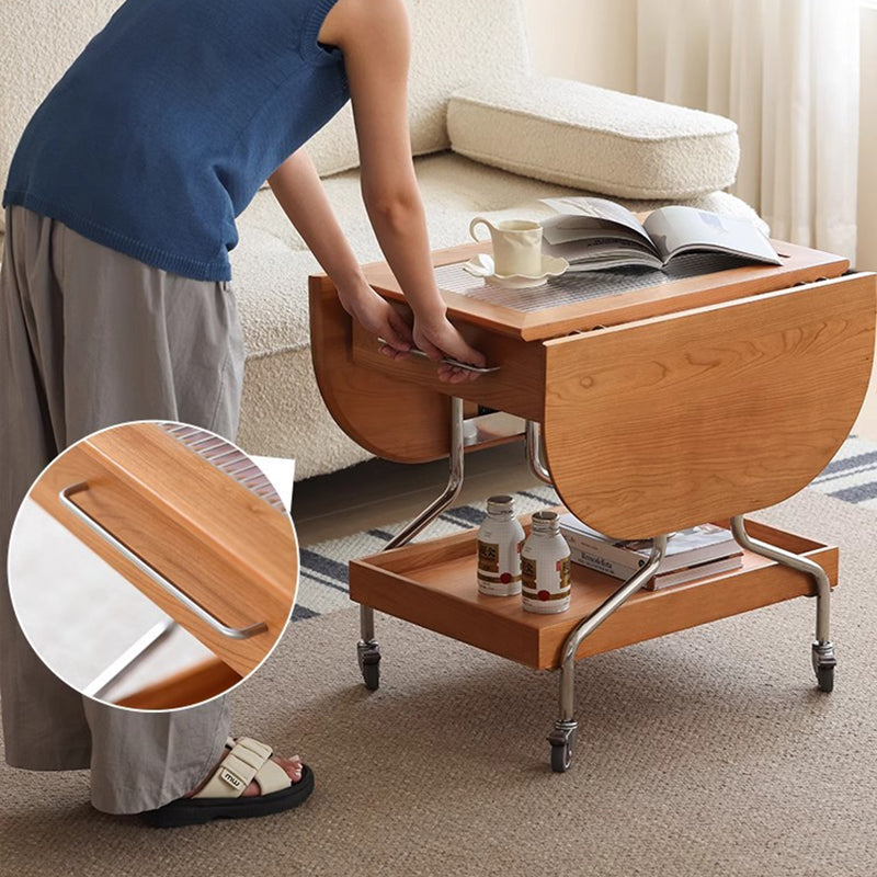 Minimalist Foldable Stainless Steel Coffee Table