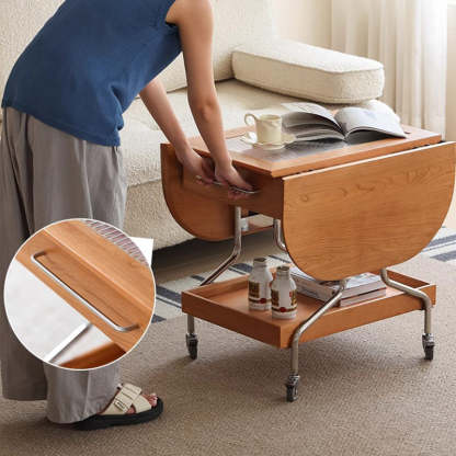 Minimalist Foldable Stainless Steel Coffee Table