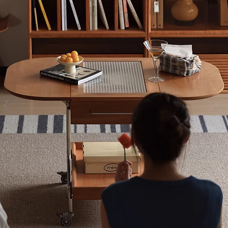 Minimalist Foldable Stainless Steel Coffee Table