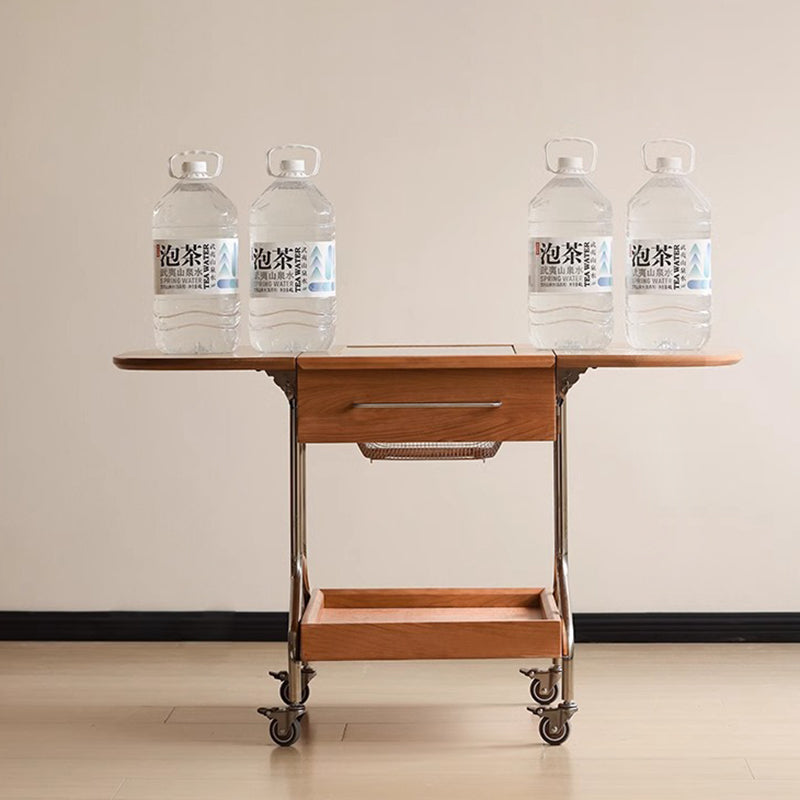 Minimalist Foldable Stainless Steel Coffee Table