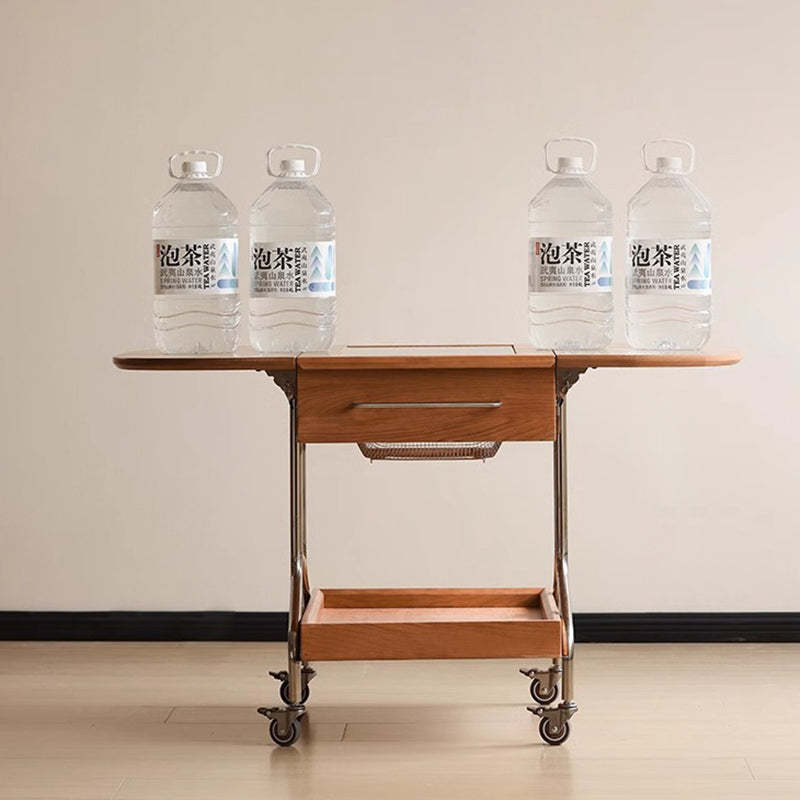 Minimalist Foldable Stainless Steel Coffee Table