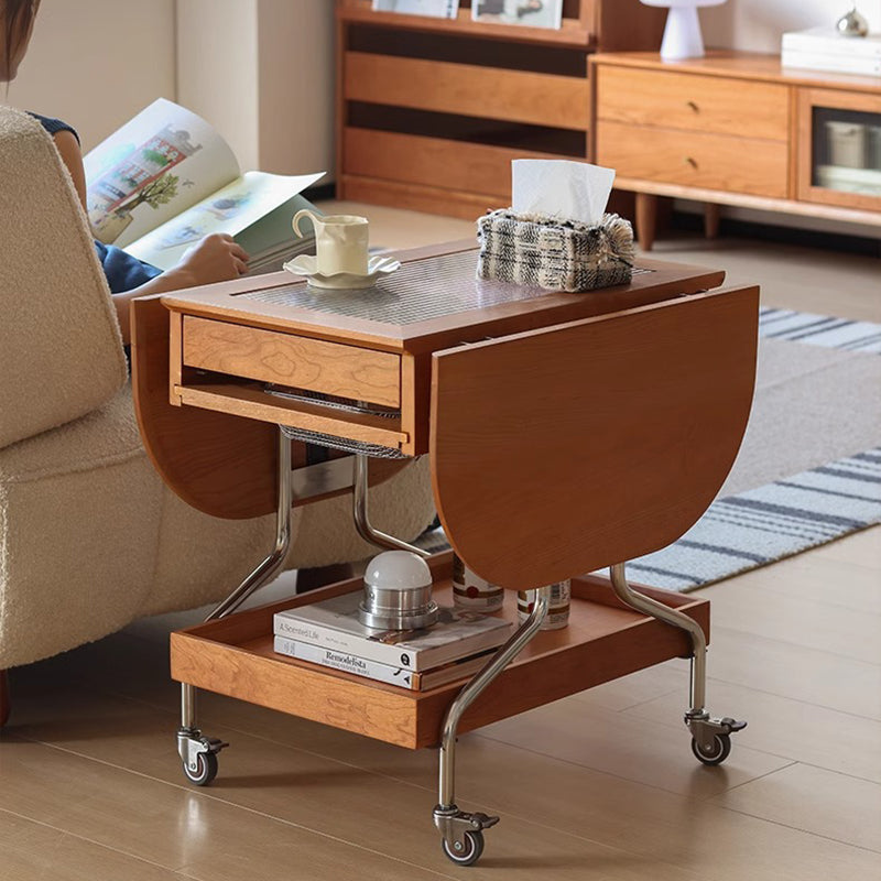 Minimalist foldable stainless gray coffee tables, Lighom