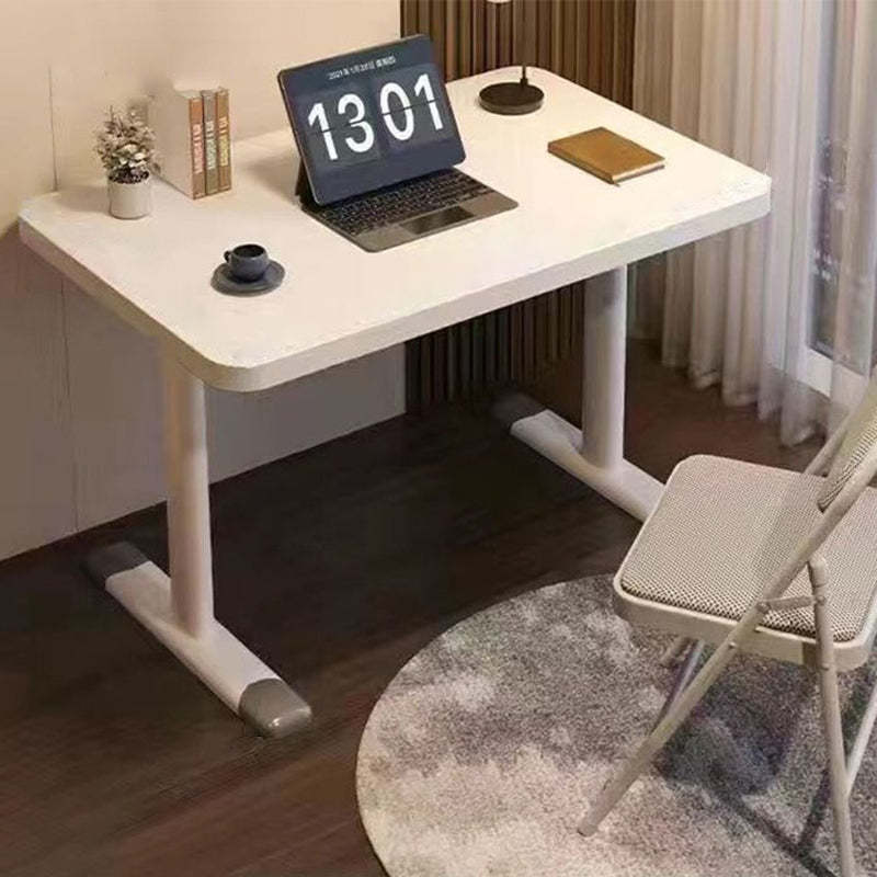 Minimalist Carbon Steel Plank Desk