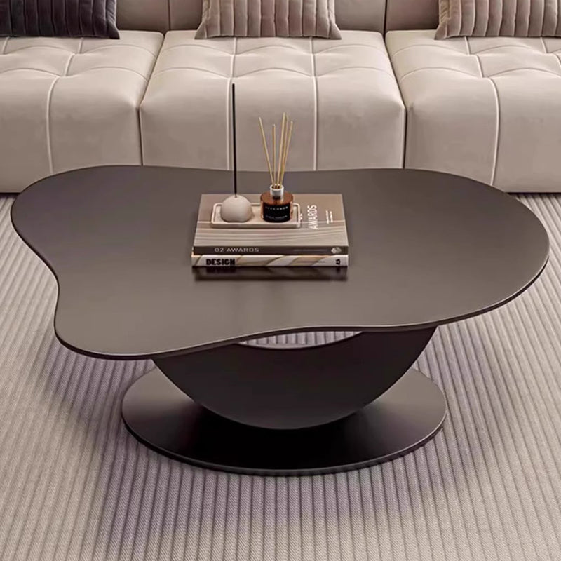 Scandinavian Cloud Iron Rock Slab Coffee Table