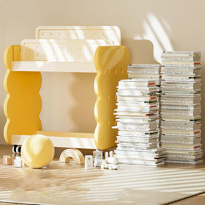 Cartoon Kids Cheese Cookies 2-Tier Bookshelves